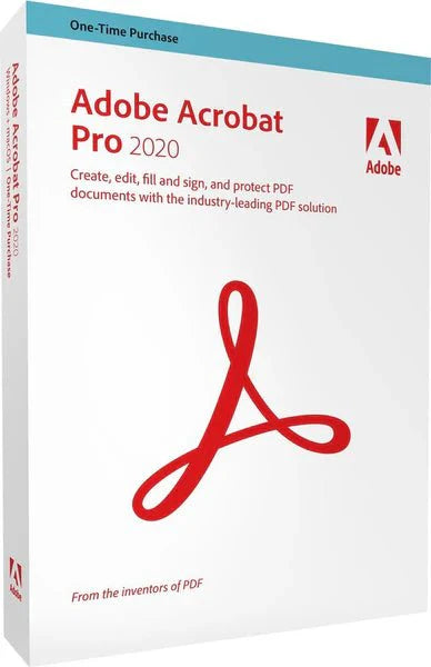 Adobe Acrobat Pro 2020 Edition | Full Version | Genuine Lifetime License | AUS STOCK