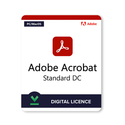 Adobe Acrobat Standard 2020 Edition | Full Version | Genuine Lifetime License | AUS STOCK