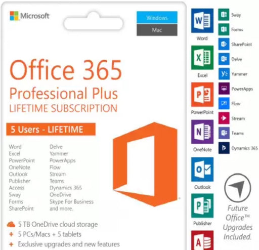 Microsoft Office 365 Professional Plus | Genuine Lifetime License | AUS STOCK