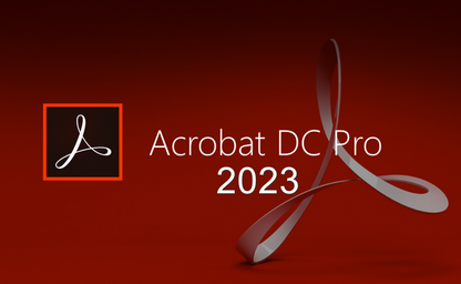 Adobe Acrobat Pro DC 2023 Edition | Full Version | Genuine Lifetime License | AUS STOCK