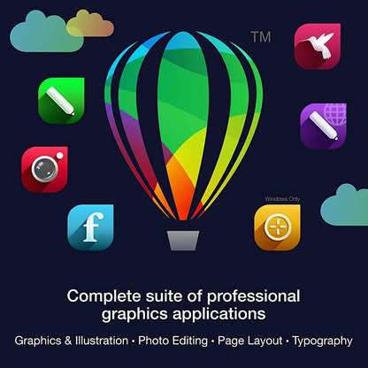 CorelDRAW Graphics Suite 2022 | Full Version | Genuine Lifetime License | AUS STOCK