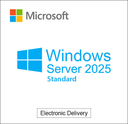 Windows Server 2025 Standard | Full Version | 16-Core | Genuine Retail License | AUS STOCK [EP2-25187]