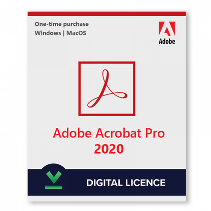 Adobe Acrobat Pro 2020 Edition | Full Version | Genuine Lifetime License | AUS STOCK