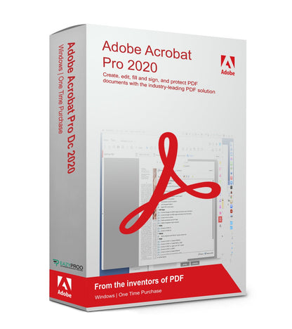 Adobe Acrobat Pro 2020 Edition | Full Version | Genuine Lifetime License | AUS STOCK