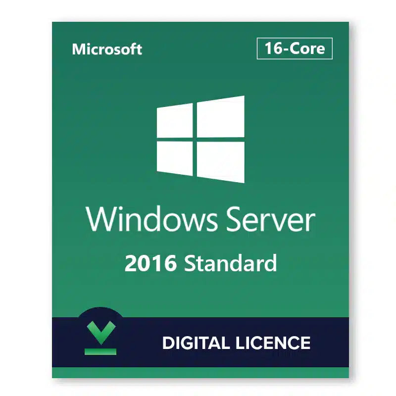Windows Server 2016 Standard | Full Version | 16-Core | Genuine Retail Digital License | AUS STOCK [P73-07113]