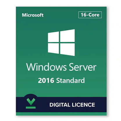 Windows Server 2016 Standard | Full Version | 16-Core | Genuine Retail Digital License | AUS STOCK [P73-07113]