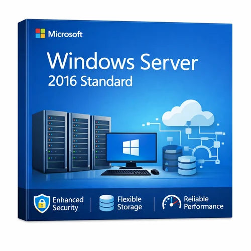 Windows Server 2016 Standard | Full Version | 16-Core | Genuine Retail Digital License | AUS STOCK [P73-07113]