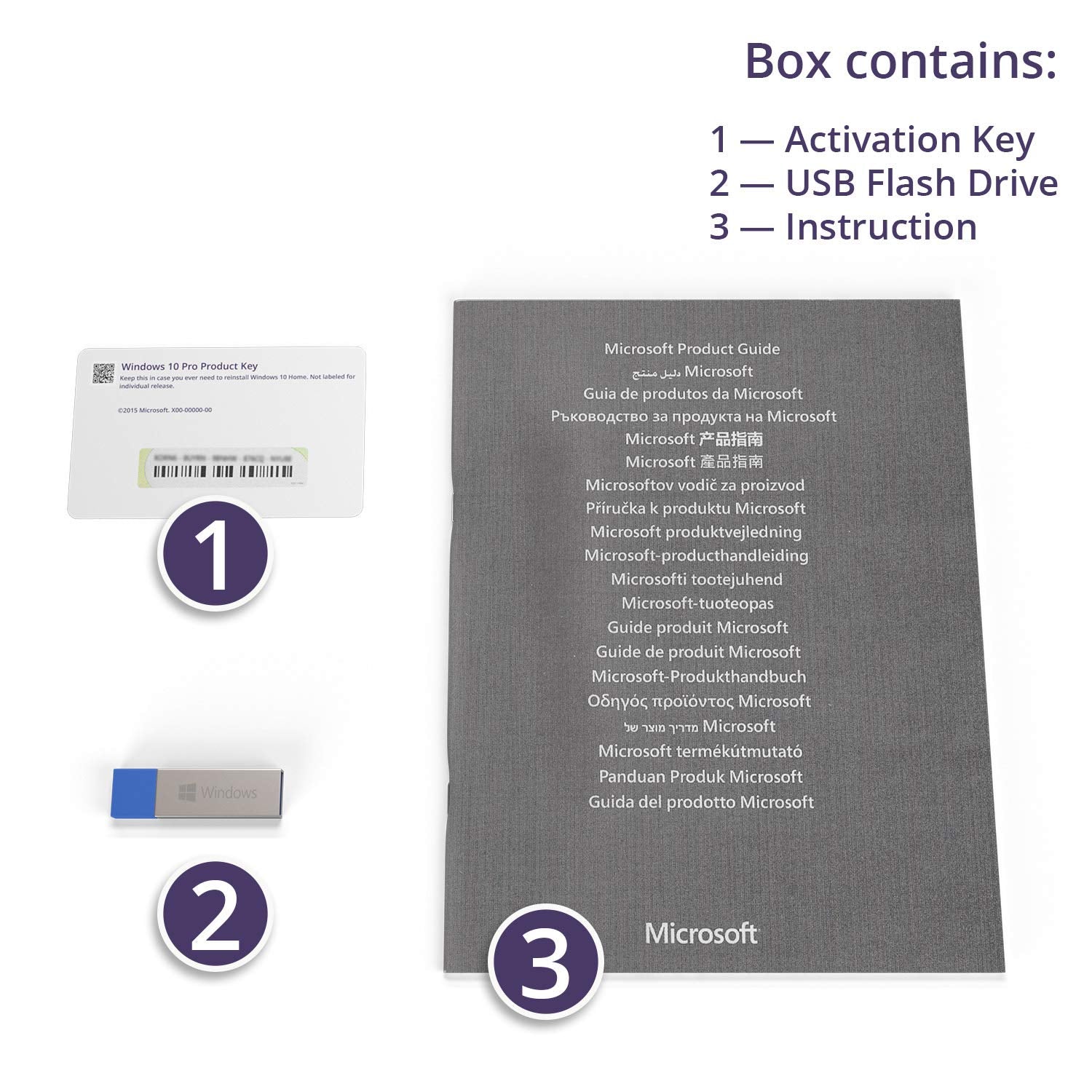 Windows 10 Pro 32/64-bit USB Flash Drive | Full Version | Genuine