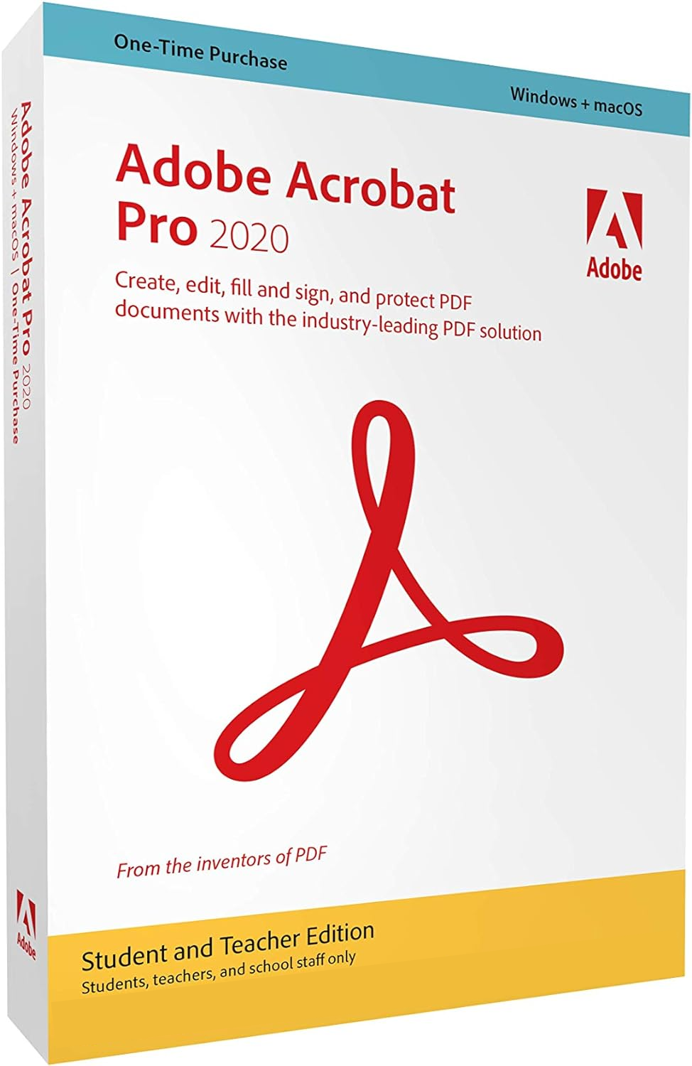 Adobe Acrobat Pro 2020 Student and Teacher Edition | Full Version | Genuine Lifetime License | AUS STOCK