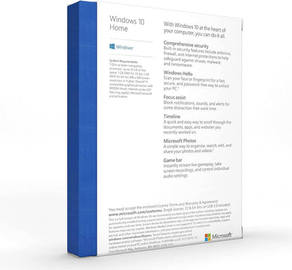 Windows 10 Home 32/64-bit USB Flash Drive | Full Version | Genuine Retail Box | AUS STOCK [HAJ-00055]
