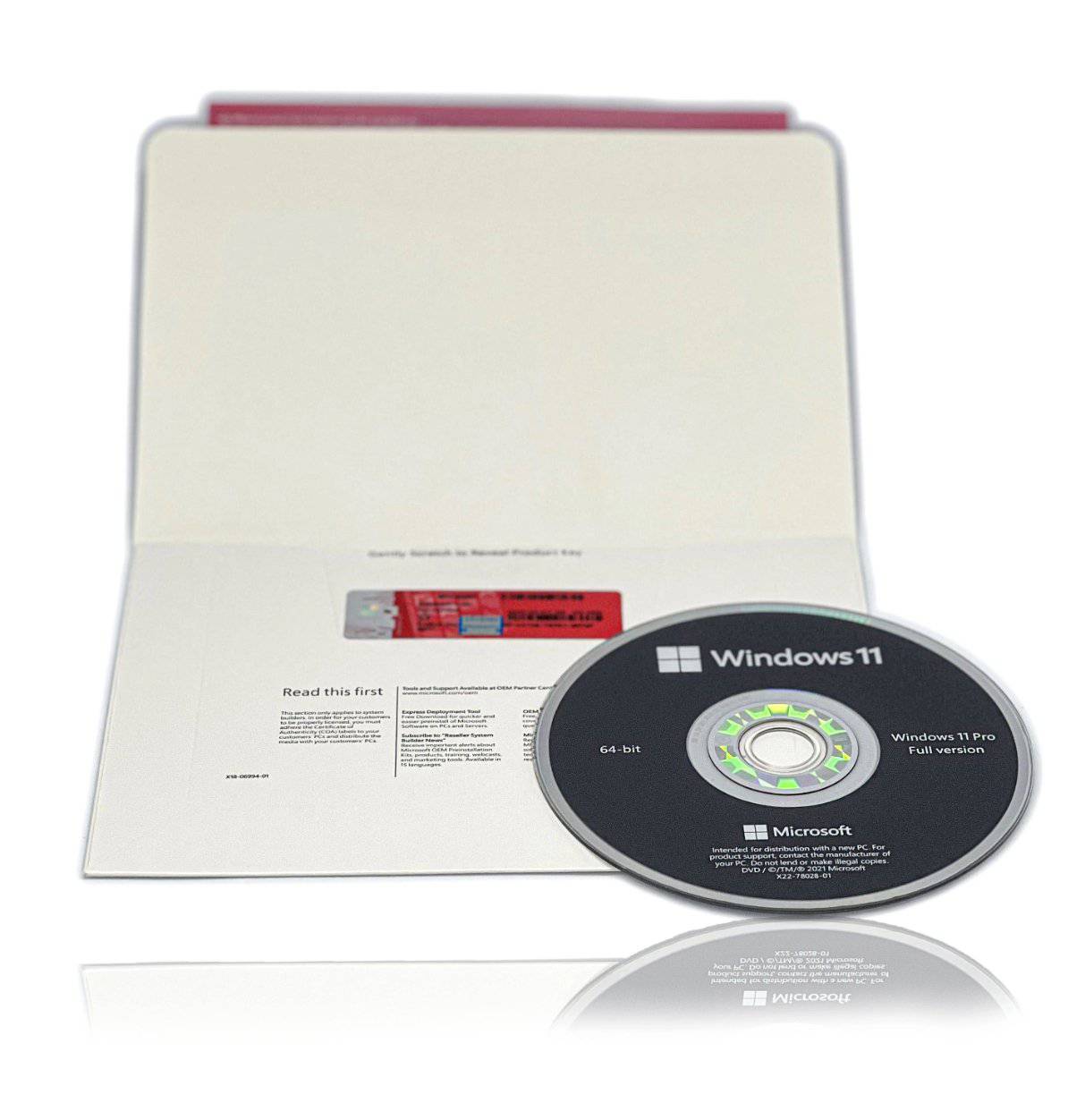 Windows 11 Pro 64-bit OEM DVD | Full Version | Genuine Sealed Package | AUS STOCK [FQC-10528]