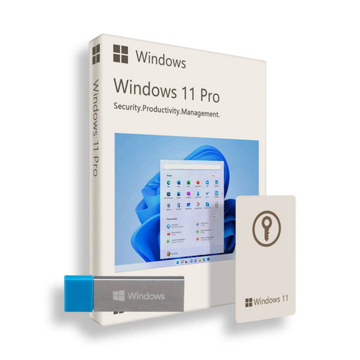 Windows 11 Pro 64-bit USB Flash Drive | Full Version | Genuine Retail Box | AUS STOCK [HAV-00163]