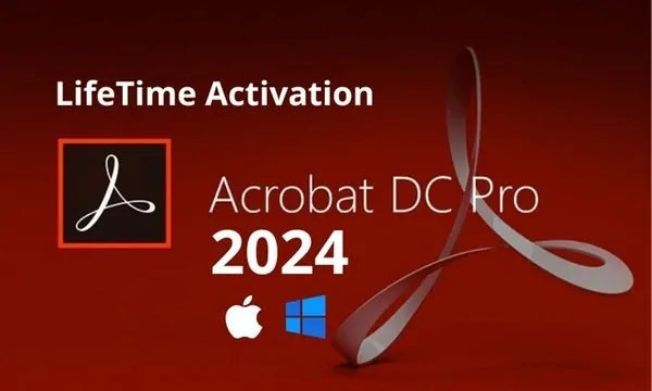 Adobe Acrobat Pro DC 2024 Edition | Full Version | Genuine Lifetime License | AUS STOCK